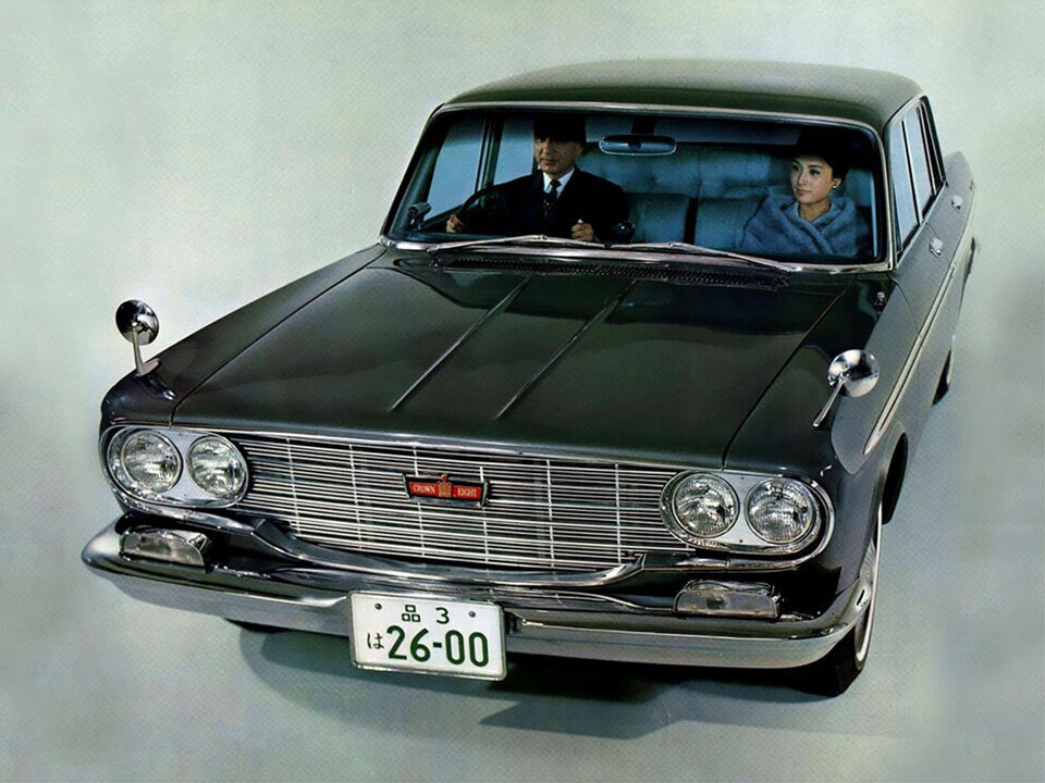 Toyota Crown (VG10) 2 поколение, седан (04.1964 - 06.1965)